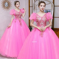 NEW Evening Formal Party Ball Gown Prom Bridesmaid Acting Tutu Dress Ladies