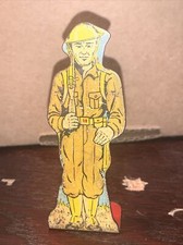 Vintage 1930s MAR - MARX Lithograph Tin Soldier Infantry Private  5 Soldier
