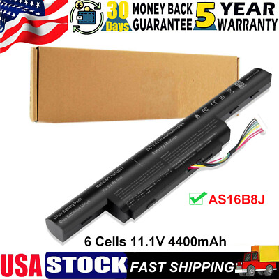For Acer Aspire E5-575G E5-575G-53VG E5-575-33BM Series AS16B8J AS16B5J Battery