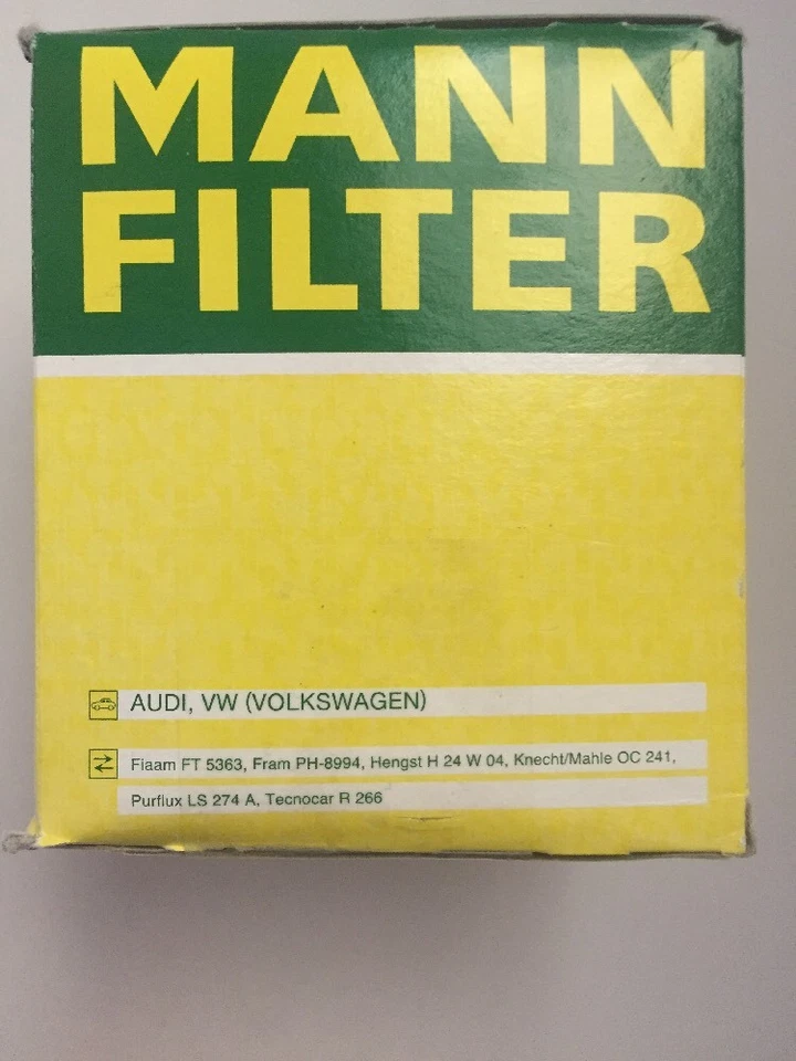 * Новый в коробке Mann-фильтр W 930/21 вращающийся масляный фильтр для Audi Volkswagen VW - Изображение 3 из 4