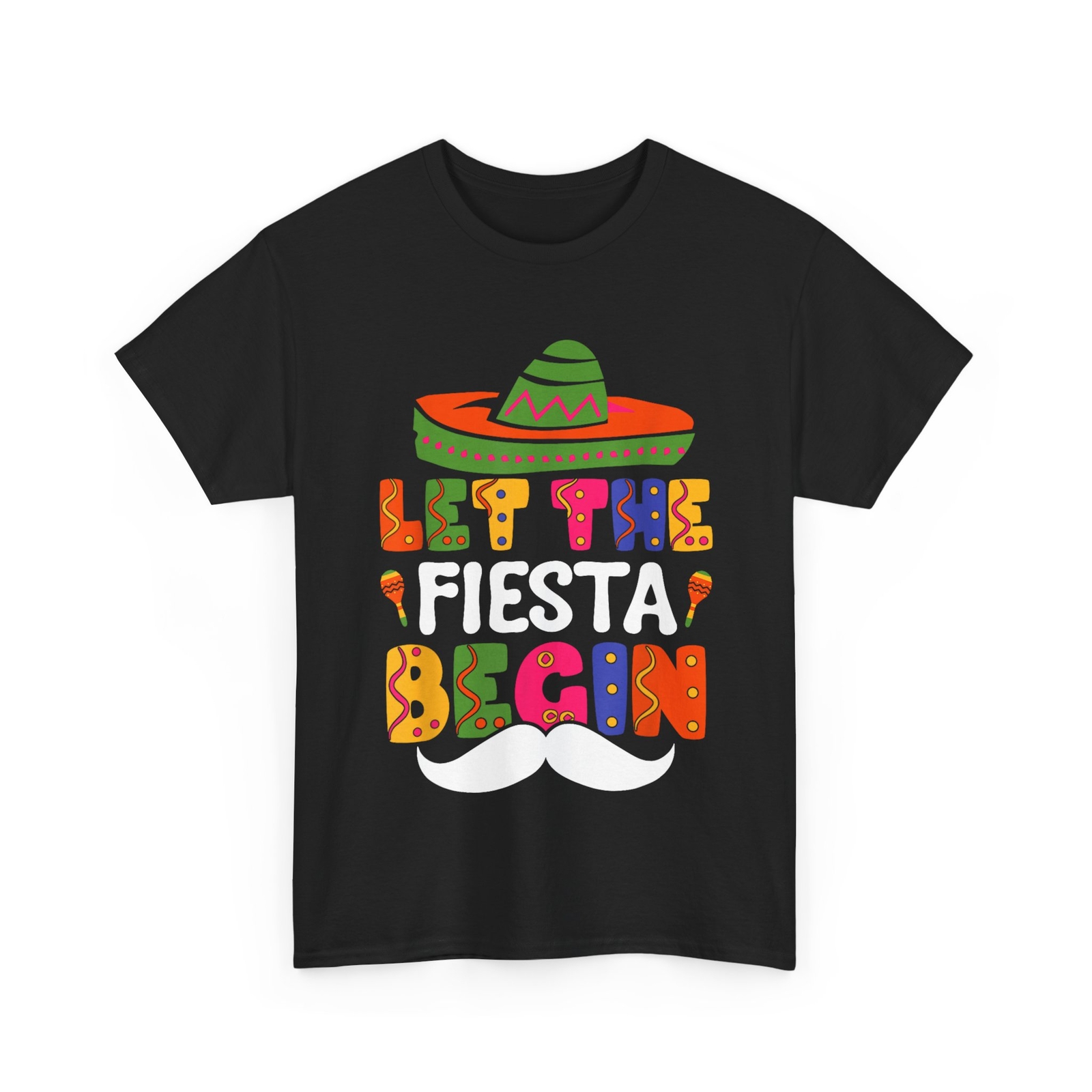 2026/Let The Fiesta Begin Mexico Lovers Shirt, Cinco De Mayo Celebration T-shirt