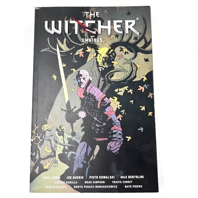 The Witcher Omnibus Dark Horse Graphic Novel - by Max Bertolini