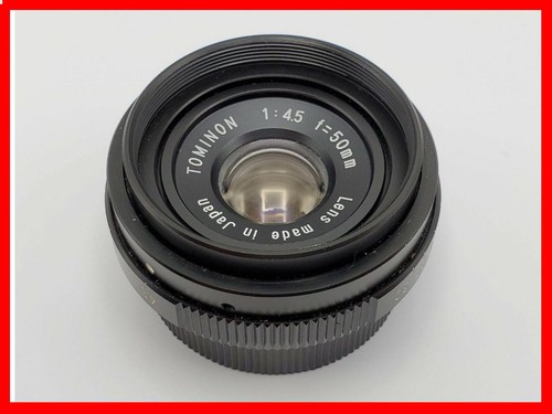 obiettivo Tominon 50 mm F4.5 per fotocamera Polaroid MP-4 MP-3 macro adattatore