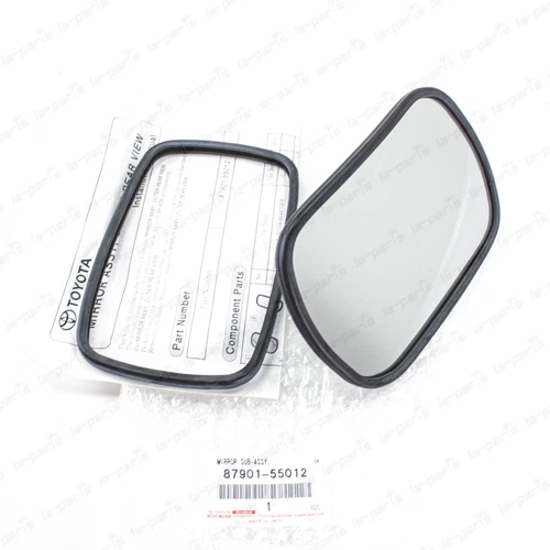New Genuine Toyota Land Cruiser BJ40 BJ42 HJ47 FJ40 FJ43 FJ45 Convex Side Mirror