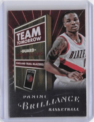 2012-13 Panini Brilliance Damian Lillard Team Tomorrow #9