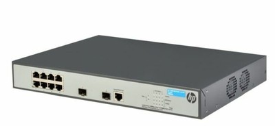 Коммутатор hp 1920-8g-poe+ (65w) (jg921a) коммутатор gigabit poe+ с 8 портами, 2 портами gbe sfp, интеллектуальным управлением (888182476406)