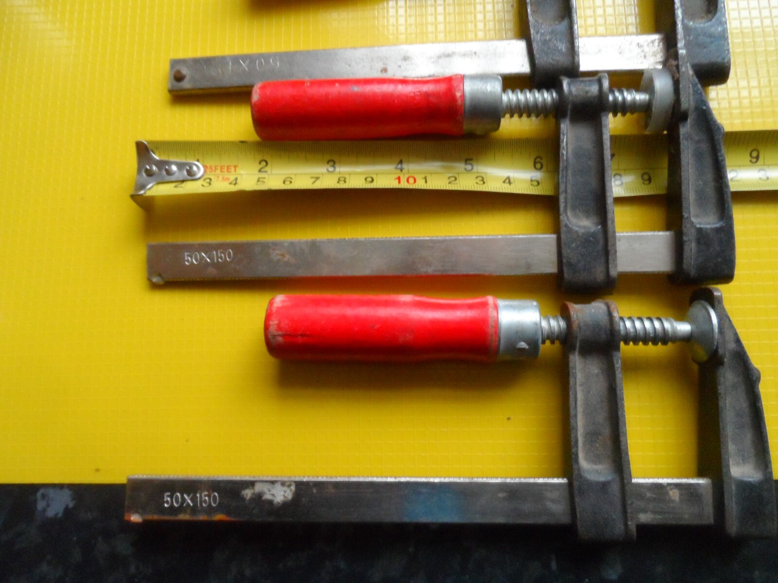 4 Vintage F clamps eBay
