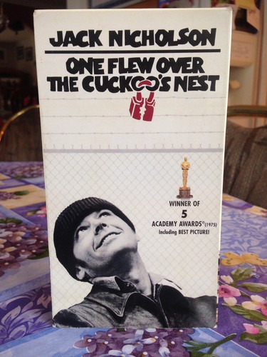One Flew Over the Cuckoos Nest VHS 2001 Jack Nicholson Never Viewed Classic Mint - Picture 3 of 3