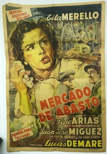 Mercado De Abasto Tita Merello Pepe Arias Juan Jose Miguez Vt60 Ebay