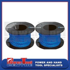 Black & Decker String Strimmer 25m Spool Blue Wind On Line X 2 GL337SB GL546SC