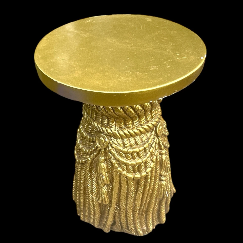 MESA DE ACENTO VINTAGE RARA HOLLYWOOD REGENCY Foto 2 de 4