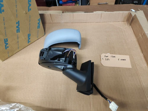 fits Fiat Idea electric door mirror drivers right side      5 wires in plug