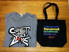 SDCC 2024 CGC Canvas Tote Bag and Collect What You Love T-shirt XXL