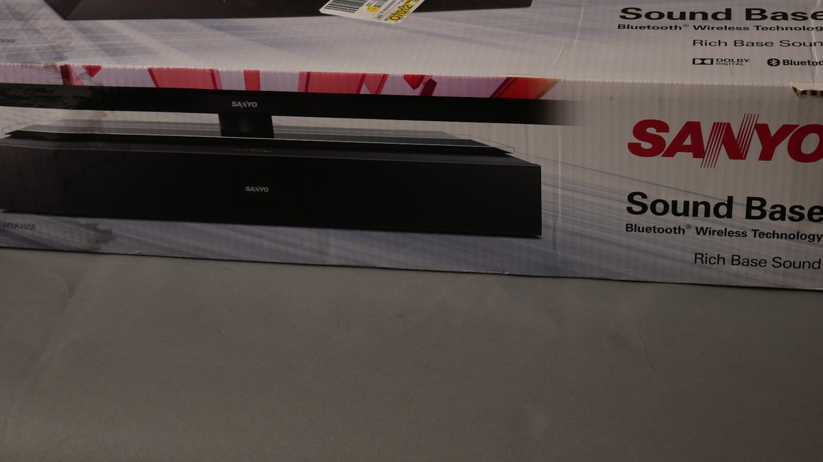 Sanyo Sound Base Bar New in Box FWSA205E