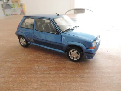 Renault Super 5 GT Turbo R5 GTT bleu Norev 1/18 - Photo 1/4