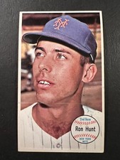 1964 Topps Giants Ron Hunt #6, surface issues - 50% off 5 or more under $5