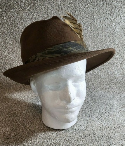 Vintage Original Lite Felt Fedora Hat 