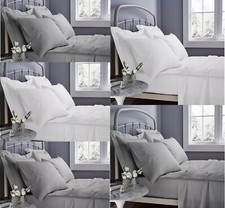 600TC 40CM EXTRA DEEP FITTED SHEET 100% EGYPTIAN COTTON DOUBLE SUPER KING SIZE