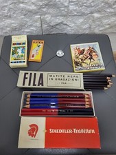 MATITE COLORATE - In 4 scatole di cartone complete - Vintage