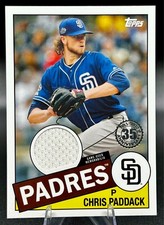 2020 Topps - 1985 Topps Baseball Relics Series 2 #85TR-CP Chris Paddack (MEM)