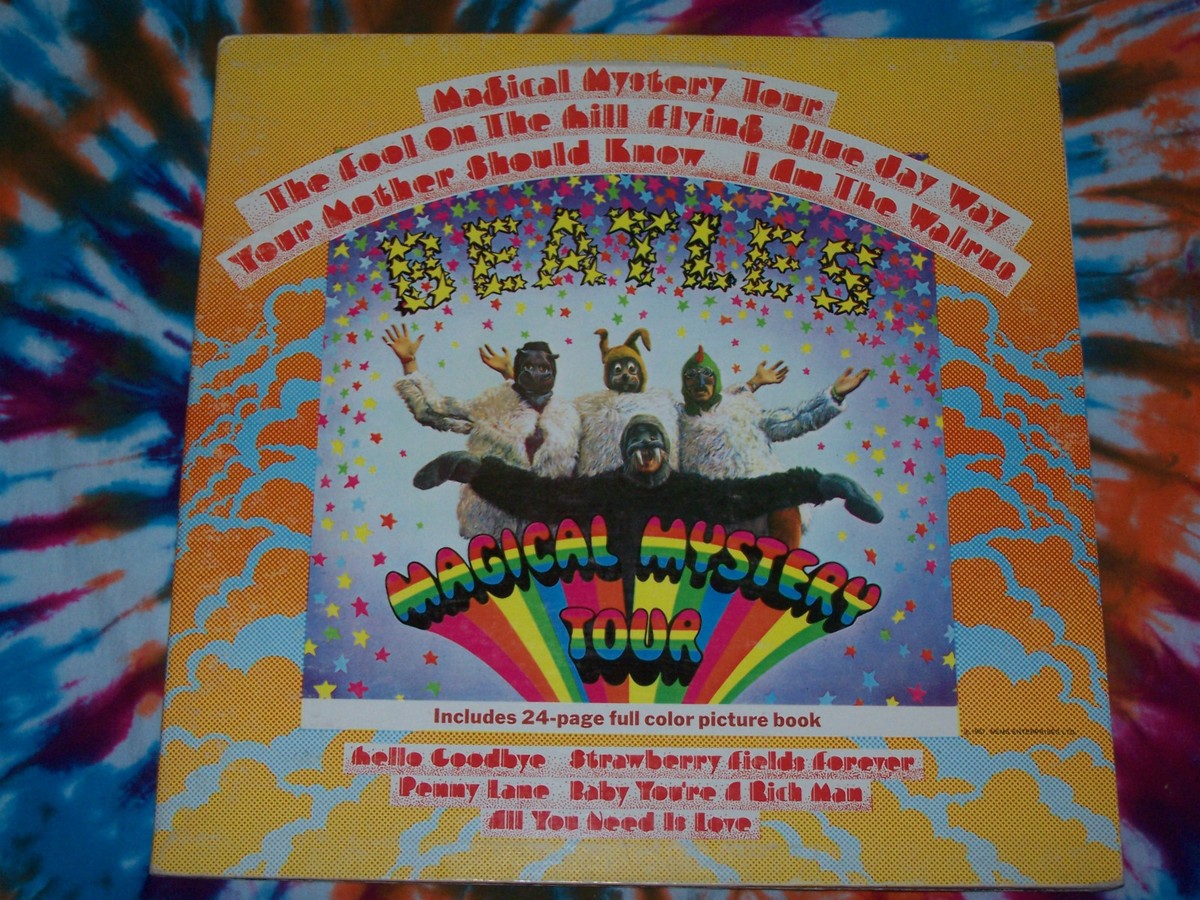 BEATLES Magical Mystery Tour CAPTIOL RECORDS w/ booklet NEAR MINT