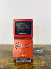 Gameboy Advance SP 001 Nintendo Flame Red Adv...