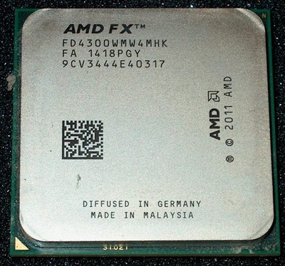 AMD FX-4300  3.8 GHz QUAD-CORE PROCESSOR, FD4300WMW4MHK, AM3+, US SELLER
