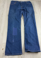 Levis 517 Jeans Mens 36x32 Blue Denim Boot Cut Western Cotton