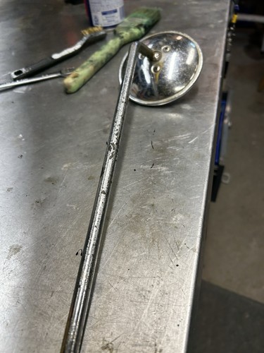 Vintage Harley Knuckle,pan Beck Motorcycle Mirror 