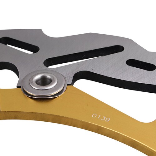 For BMW S 1000RR 2009 2010 2011 2012 2013 2014 Gold Front+Brake Disc Rotors - Picture 6 of 7