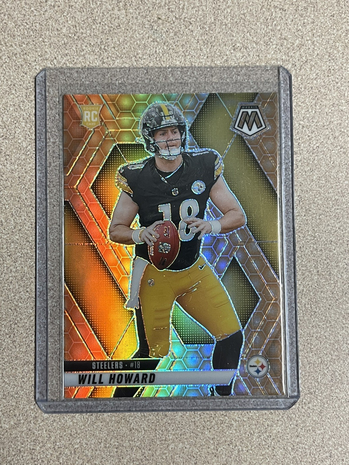 2025 Panini Mosaic - Rookies Will Howard #318 Honeycomb Prizm (RC)