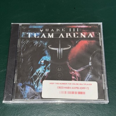 QUAKE III: Team Arena (PC CD-Rom, 1999-2001) Video Game Quake 3 Activision, NEW