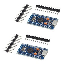 2 PCS Pro Micro ATmega32U4 5V 16MHz Micro USB Development Board Module