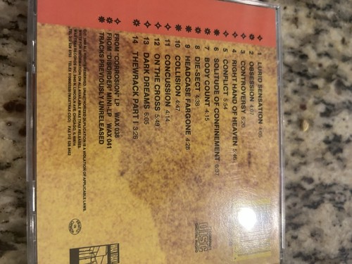 Frontline Assembly “convergence” Orig Wax Trax Cd - Picture 2 of 4