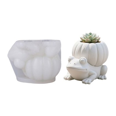 Creative Planter Silicone Mold For Resin Concrete Planters And DIY Home