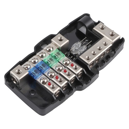 Box Audio Stereo MultiFunctional 4-Way Distribution Holder & LED For SU SG5 - Picture 14 of 23