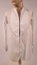 VINTAGE 1940  S MEN  S FORMAL TUXEDO SHIRT W BIB FRONT