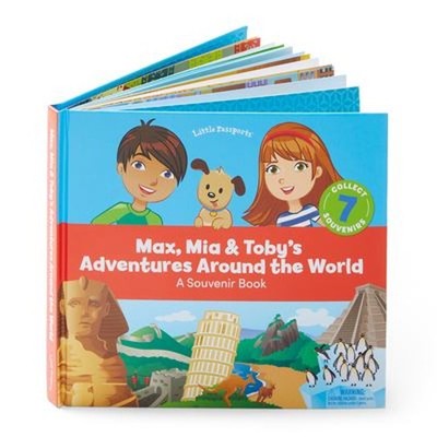 Max, Mia and Toby's Adventures Around the World : A Souvenir Book