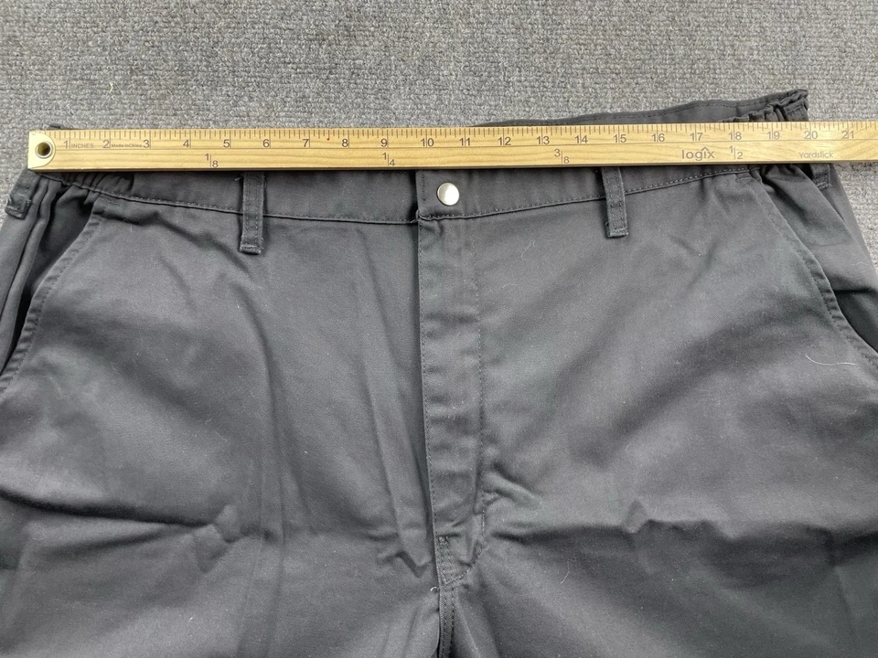 Chef Designs Chef Pants Unisex Size 44 Black Baggy Stretch Cooking Uniform - Image 2 of 4