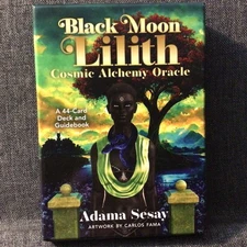 Black Moon Lilith Cosmic Alchemy Oracle: A 44-Card Deck... by Sesay, Adama Cards