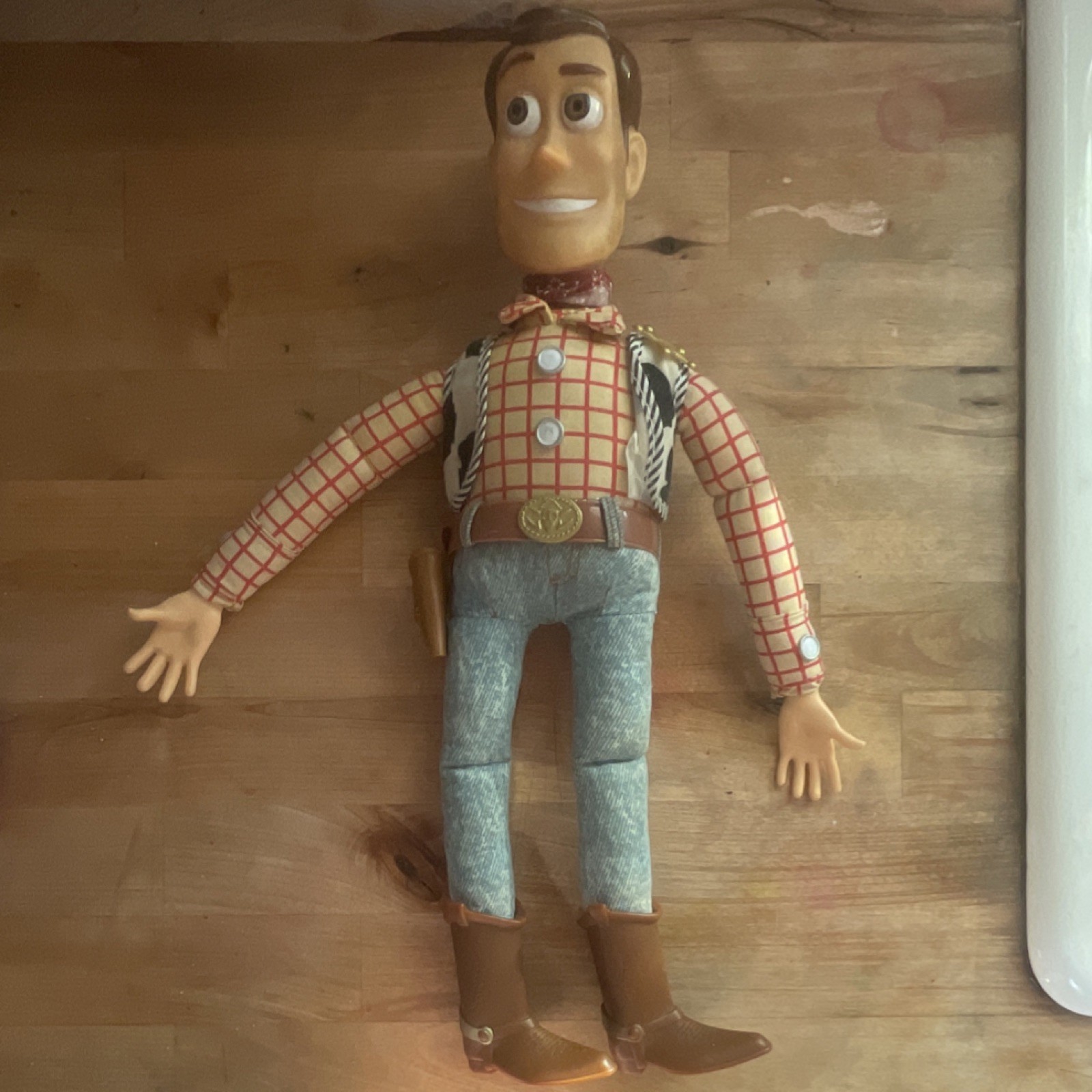 Vintage 1996 Thinkway Toys Woody Doll - DOES NOT WORK (See Photos)