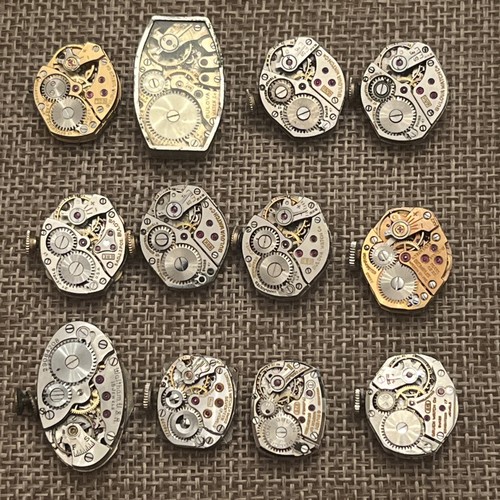 Mouvement Vintage Bulova Mécanique Caliber 5K - Pour Pièces Ou Réparation, Ne Fonctionne Pas