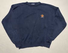 Vintage Hard Rock Cafe New York Crewneck Sweatshirt Navy Seth Roberts USA XL