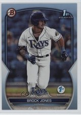 2023 Bowman 1st Edition Sky Blue Foil Brock Jones #BPPF-115 1dl2