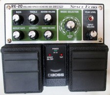 Boss RE-20 Roland Space Echo COSM Tape Simulator Guitar Effects Pedal Sound