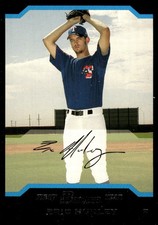 Eric Hurley 2004 Bowman Draft Picks & Prospects #BDP62 Rangers MLB READ