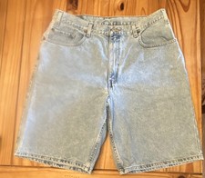 Levis 560 Loose Fit Men's Vintage Y2K Light Wash Denim Jorts