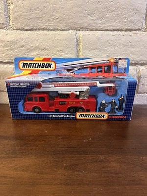 Vintage Matchbox SuperKings K-39 Snorkel Fire Engine 1987 NIB