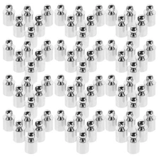  150 Pcs Bracelets Rope Caps Cord Ends Bead for Keychain Tassels Keychains