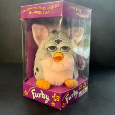 Vintage 1998 Tiger Electronics FURBY 1st Generation Leopard MODEL 70-800 NIB